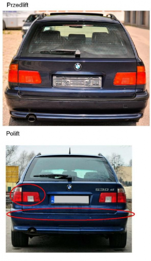 BMW Sport Zobacz temat BMW E39 lifting, różnice