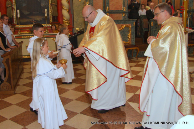 I Rocznica Komunii Świętej w Markowicach