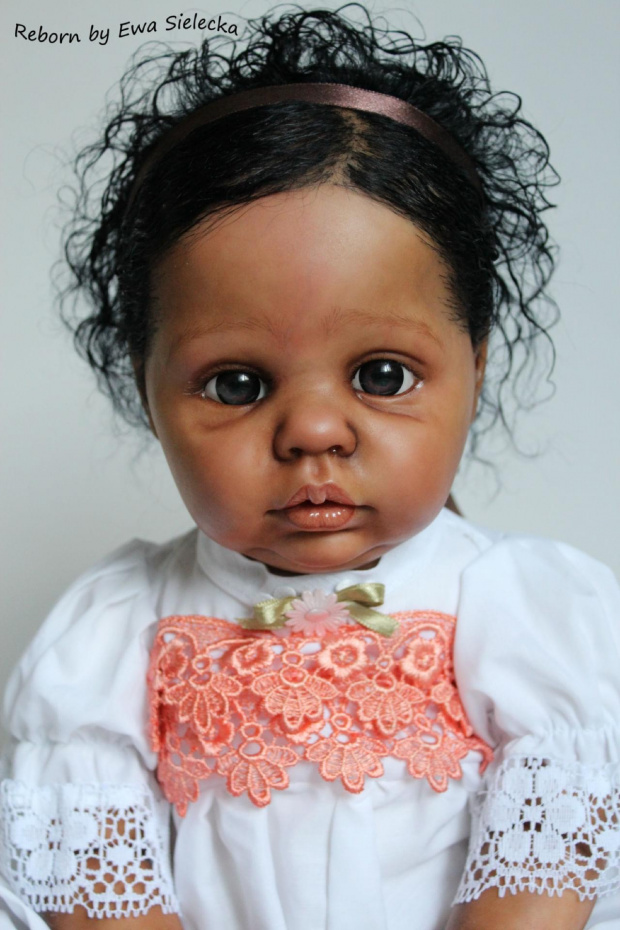 Reborn African AA Ethnic Biracial Doll Chanel Donna RuBert