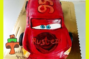 Tort Zygzak McQueen z bajki AUta #auta #samochód #tort #TortDlaChłopca #TortyKraków #TortyWalentynki #zygzak #ZygzakMcqueen