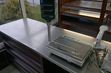 Wyposażenie sklepu #dyskont #market #MaszynkaDoMięsa #regał #regały #waga