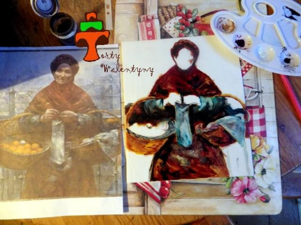 Tort z malowaną "Pomarańczarką" Gierymskiego #gierymski #pomarańczarka #tort #TortyArtystyczne #TortyKraków #TortyWalentynki