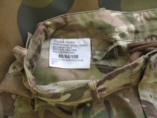 Soldier 2005 Trouser Combat, Tropical, MTP (PCS Mark1)