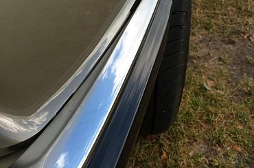 BMW 525E zderzak przedni chrom #BMW525e #BMWE28 #ETA