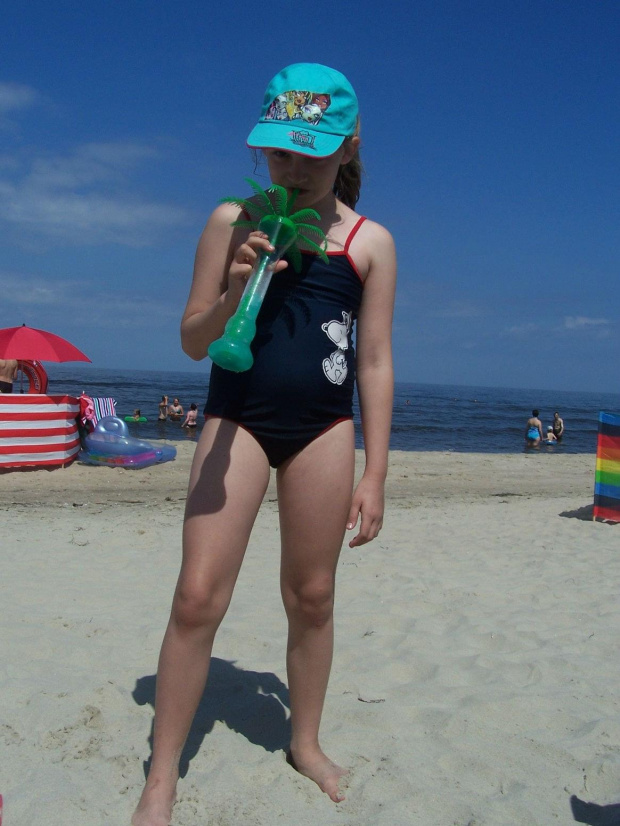 Emilka... #córka #plaża