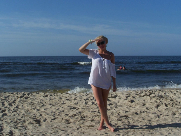 Ja... #Ania #plaża