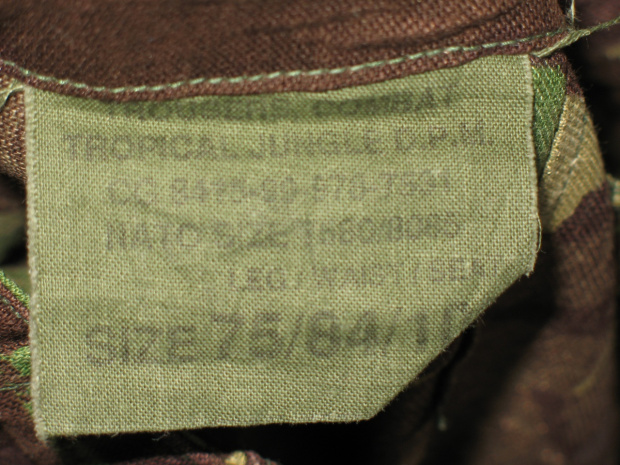 Trousers, Combat, Tropical Jungle, DPM - 68Pattern (Tropical)