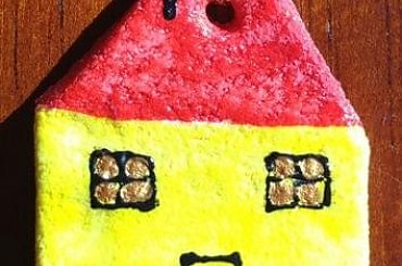 #BożeNarodzenie #choinka #domek #magnesik #magnesy #MasaSolna #ozdoby #prezenty #RęcznieMalowane #rękodzieło #upominek