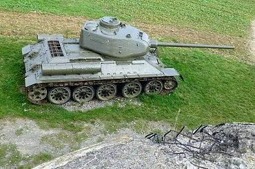 Darkovice- Hlucin #czołg #darkovice