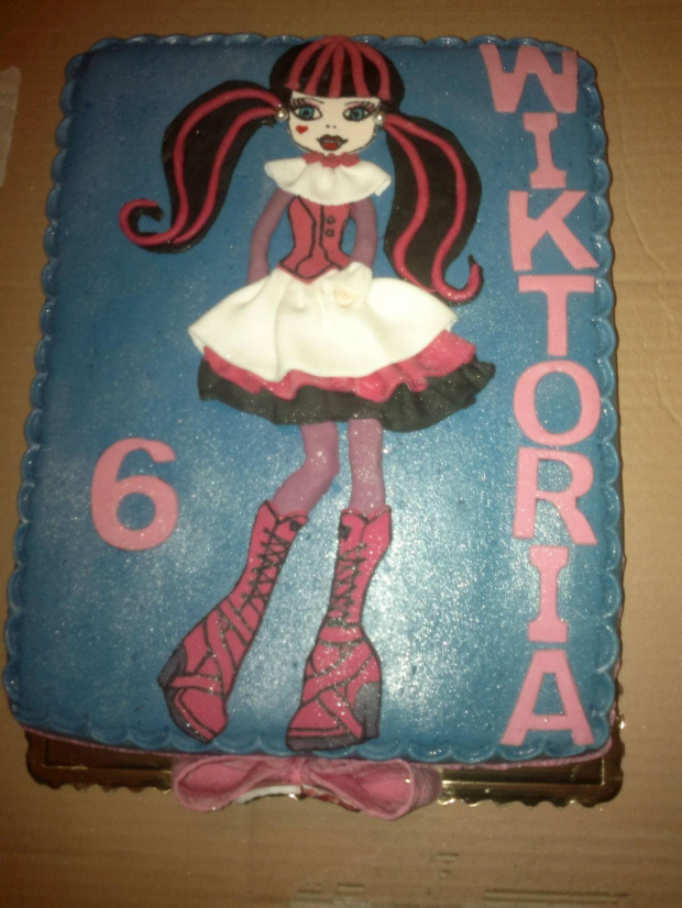 Tort - monster high Draculaura #tort