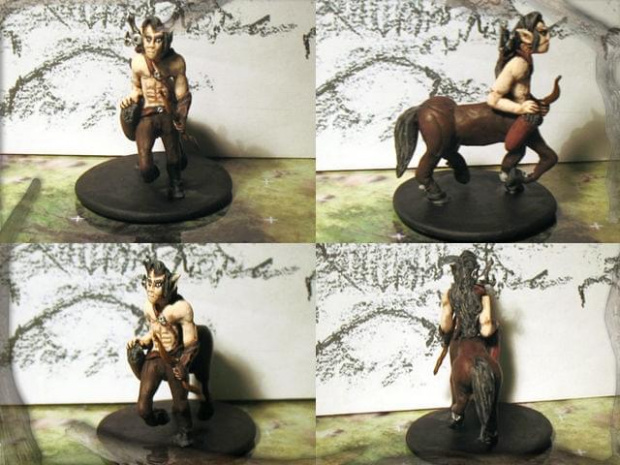 Centaur #Dragons #Dungeons #Figurki #handmade #Lochy #miniatures #Ręczne #Smoki