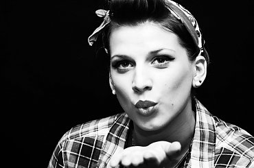 Pin-up girl :-) #portret