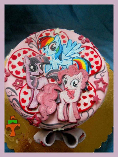 Tort My Little Pony #DlaDziewczynki #KucykiPony #tort #TortMyLittlePony #TortUrodzinowy #TortyKraków #TortyWalentynki