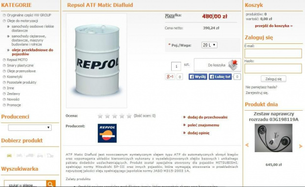 Repsol ATF Matic Diafluid
