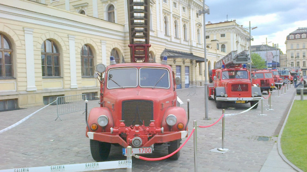 Straż pożarna wczoraj i dziś Galeria Krkowska Kraków 2014 05 09 #Chrzanów #Kraków #małpolskie